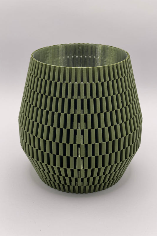 Utskriven lampskärm i plast för spotlight i fönstersmyg