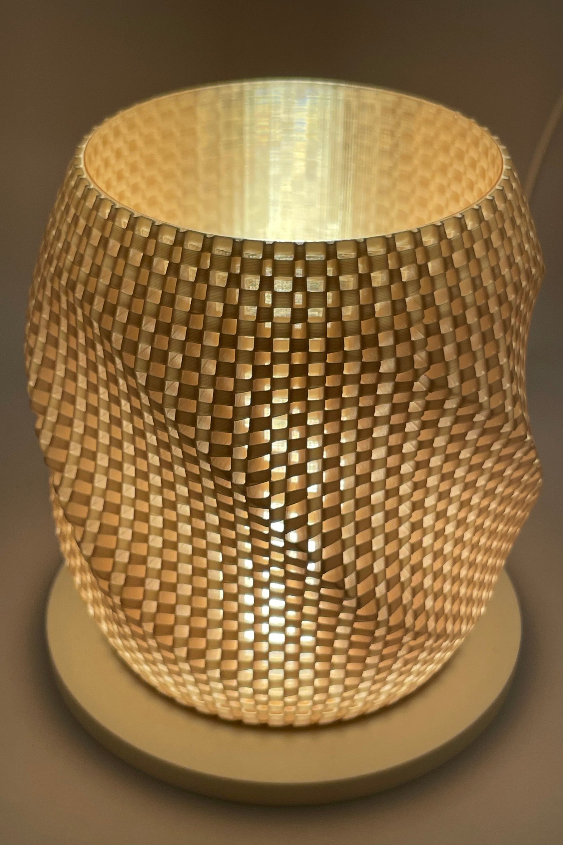 Lampskärm för spotlights i fönstersmyg, Honey Coil | unroti