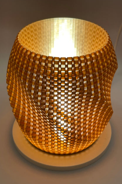 Lampskärm för spotlights i fönstersmyg, Honey Coil | unroti