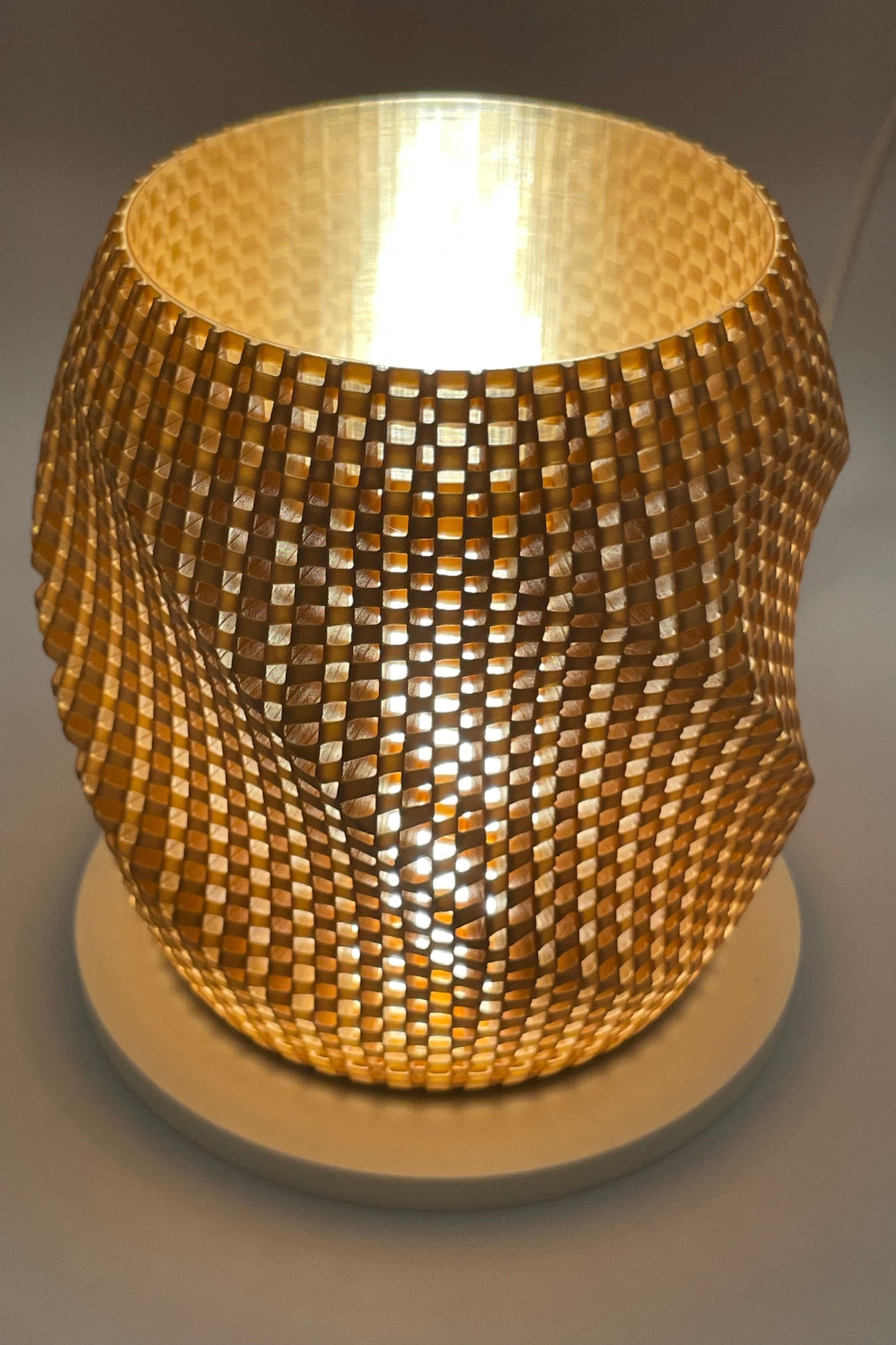 Lampskärm för spotlights i fönstersmyg, Honey Coil | unroti