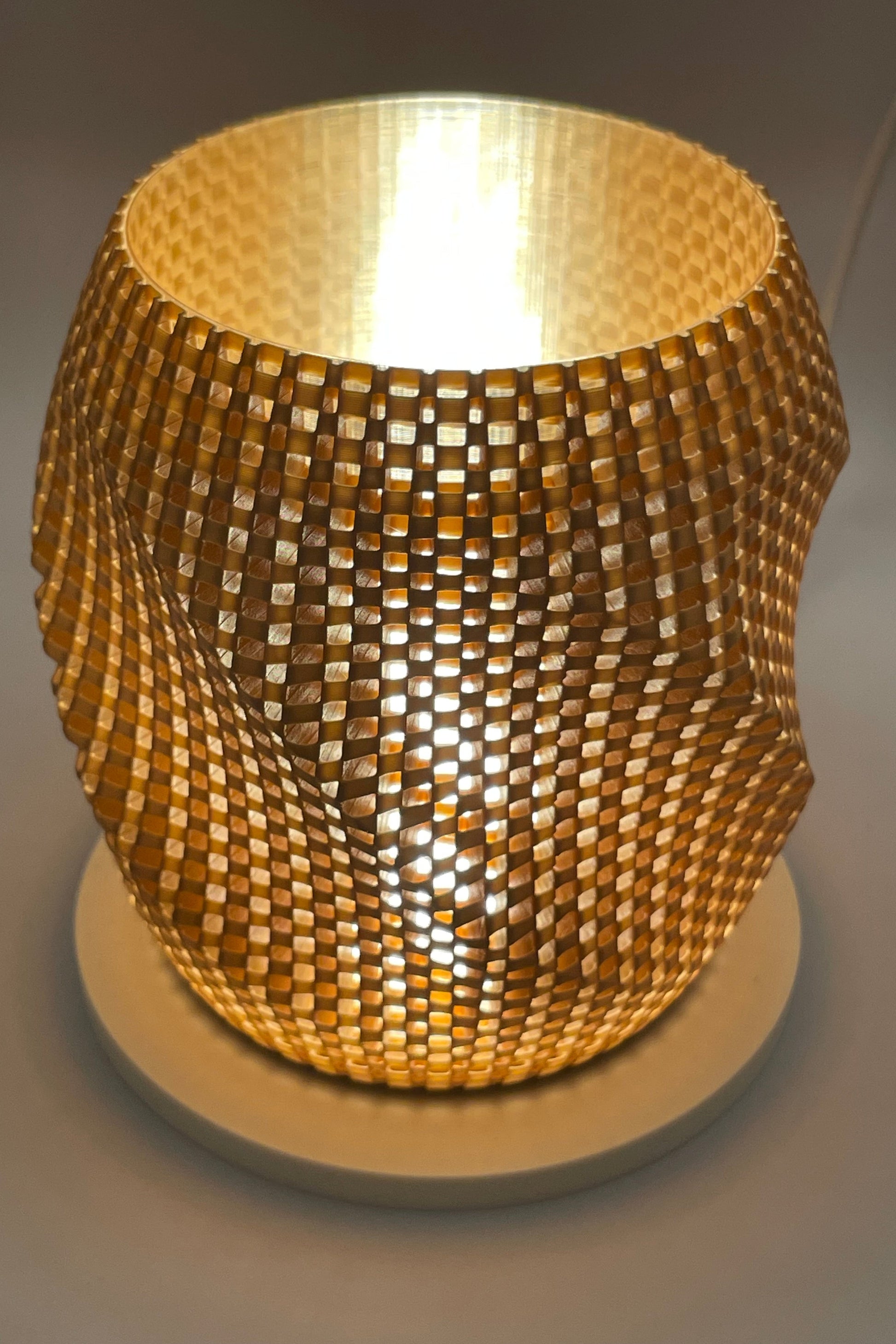Lampskärm för spotlights i fönstersmyg, Honey Coil | unroti