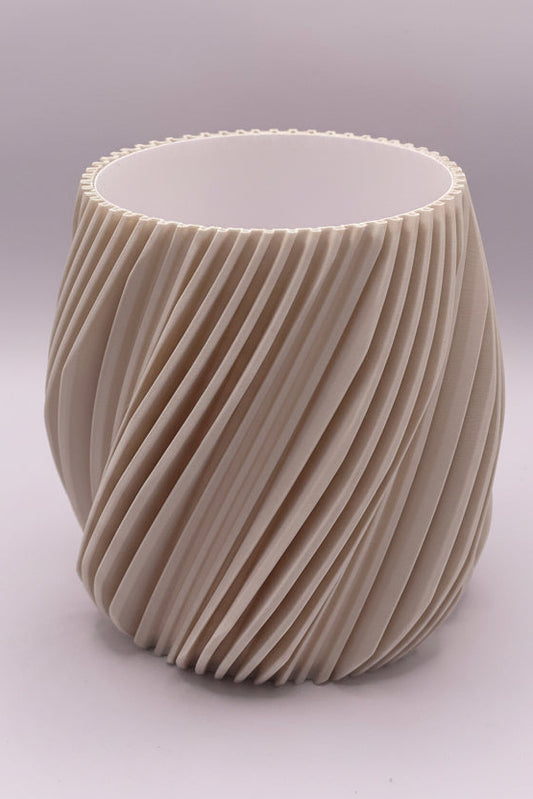 Utskriven lampskärm i plast för spotlight i fönstersmyg